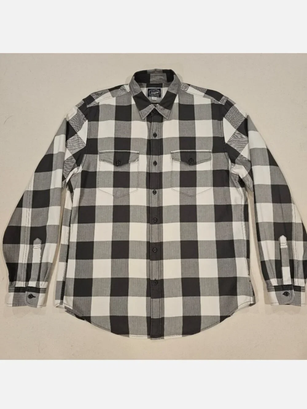 J. Crew Flannel Button Down L